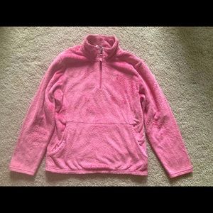 The North Face girls 1/4 zip